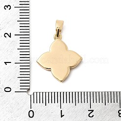 Подвески из натуральной раковины и прозрачного кубического циркония&nbsp;KK-G553-13G