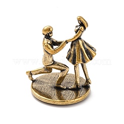 Латунь помолвка предложить украшение дисплея KK-D370-04AG