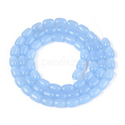 Chapelets de perles en verre imitation jade&nbsp;GLAA-T028-14J-04
