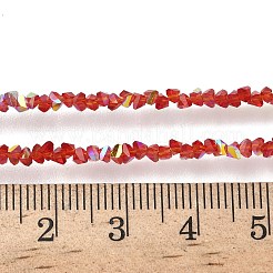 Гальванизируйте прозрачное стекло бисер нитей&nbsp;EGLA-P061-04C-AB04