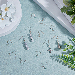 Латунные крючки для сережек KK-FH0006-41