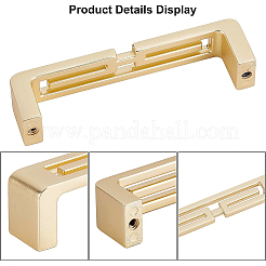 Дверные ручки шкафа из цинкового сплава FIND-WH0097-17G