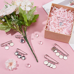 10 шт. 5 стиля стальные прочные английские булавки для брошей&nbsp;JEWB-DR00005