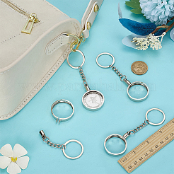 4 шт. застежки для брелка из сплава&nbsp;KEYC-FG0001-17P