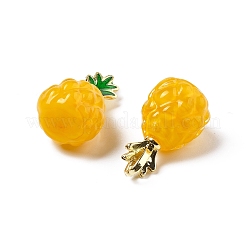 Подвески из латуни ручной работы в технике лэмпворк KK-D323-01A-01