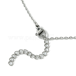 Ожерелья с подвесками из медной проволоки&nbsp;NJEW-JN05024-02