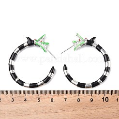 Aretes de dragón de aleación&nbsp;EJEW-R011-02P