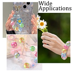 50 шт. Покрытие акриловыми бусинами&nbsp;OACR-CJ0002-18