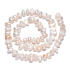 Нити из натурального культивированного пресноводного жемчуга PEAR-N014-05