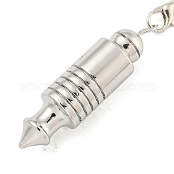 Стеллаж гальванический латунный заостренный биолокационный маятник AJEW-B106-03