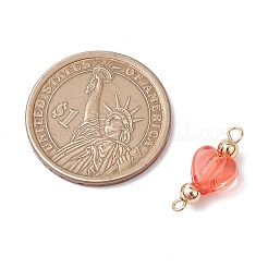 Подвески-сердечки в виде прозрачного акрила&nbsp;PALLOY-JF03345