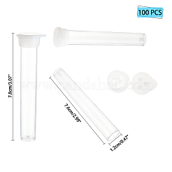 Прозрачные пластиковые бутылки CON-WH0068-91