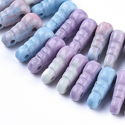 Натуральная красная радуга яшма многожильные звенья пряди G-G806-05