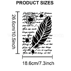 1 set di stampini per disegnare disegni per animali domestici&nbsp;DIY-MA0003-27