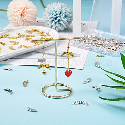 240шт 12 стильные бусины из сплава в тибетском стиле TIBEB-FW0001-01