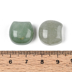 Бусины из натурального зеленого авантюрина в форме кошачьей головы G-T144-05G