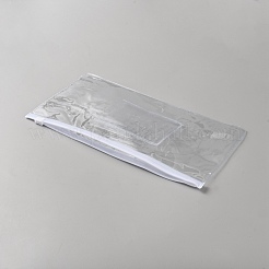 A6 transparente PVC-Kunststoff-Archivbeutel mit Reißverschluss&nbsp;ABAG-WH0063-093
