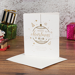 Ensembles de cartes de voeux enveloppe et joyeux noël&nbsp;DIY-I029-03G