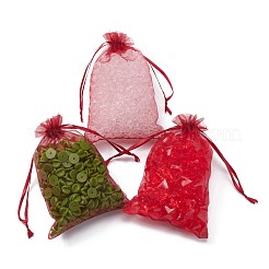 Sacs-cadeaux en organza avec cordon de serrage&nbsp;OP-R016-10x15cm-03