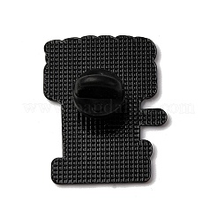 Эмалевая булавка с кофейной тематикой&nbsp;LS-JEWB-P050-01A-EB