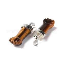 Природных тигровый глаз подвески&nbsp;G-K322-01E-P-01