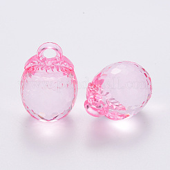 Осенняя тема прозрачные акриловые подвески TACR-T024-04B-903