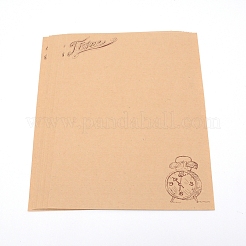 Kraftpapier Briefpapier&nbsp;DIY-WH0204-56