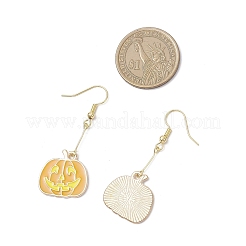 Серьги-гвоздики из сплава и эмали серии «Хэллоуин» EJEW-JE06521