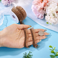 5 ярд эластичной бархатной органзовой ленты&nbsp;SRIB-TA0001-29