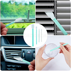 100 шт. 4 стильных пенопластовых чистящих палочки для лаборатории MRMJ-GF0001-48