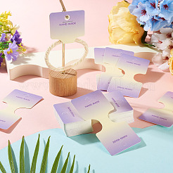 50 Stück faltbare Schmuckdisplaykarten aus Papier&nbsp;ODIS-TA0001-07B