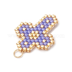 Стеклянные подвески из бисера PALLOY-MZ00881