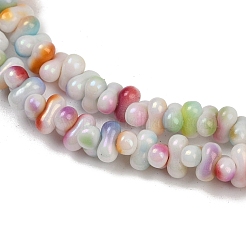 Стеклянные бусины с гальваническим покрытием &nbsp;LAMP-S070-12U