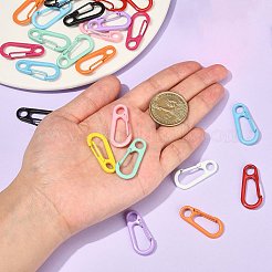 Anelli del cancello a molla in lega verniciati a spruzzo 30 pz 10 colori&nbsp;KEYC-CJ0001-03