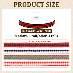 4 рулон 4-х цветных полиэфирных лент&nbsp;OCOR-PH0007-41