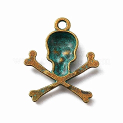 Pendentifs en alliage de style tibétain&nbsp;LS-FIND-WH0034-30ABG