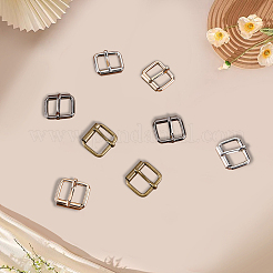 8 boucle à rouleau bicolore pour connecteur de sangle de sac&nbsp;IFIN-CL0001-12