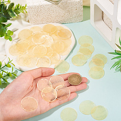 50 шт. окрашенные натуральные подвески-соединители из ракушек Capiz&nbsp;BSHE-TA0001-20C