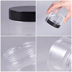 Contenitori di perline di plastica per animali domestici&nbsp;CON-WH0063-01A-120ml