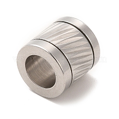 Не тускнеющие европейские бусины из нержавеющей стали 304 с глазурью&nbsp;STAS-M308-11A