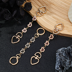 6 шт. 3 стиля железный стакан с эмалированной цепочкой-бабочкой для сумки&nbsp;FIND-FH0016-70