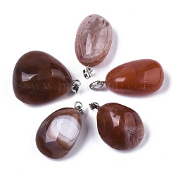 Природные сердолик подвески G-N0326-001