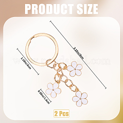 Брелок из цинкового сплава&nbsp;KEYC-WH20004-10A