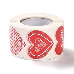 Тематические самоклеящиеся стикеры ко дню святого валентина DIY-P037-E02