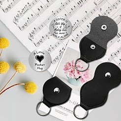 201 памятная монета из нержавеющей стали AJEW-CN0002-35C