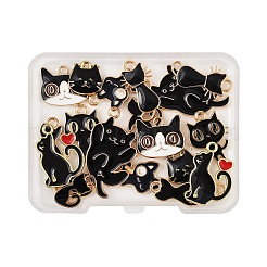 20шт 10 стиля подвески из сплава с эмалью&nbsp;ENAM-FP0002-95