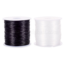 2 рулон эластичной кристаллической нити 2 цветов&nbsp;EW-TA0001-07B