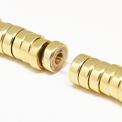 Гальванизировать немагнитных синтетический гематит бисер пряди G-Q465-37G