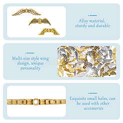 180шт 12 стиля бусины из сплава в тибетском стиле FIND-NB0005-06