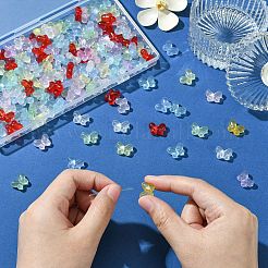 200 шт. Прозрачные акриловые бусины&nbsp;OACR-CJ0002-07